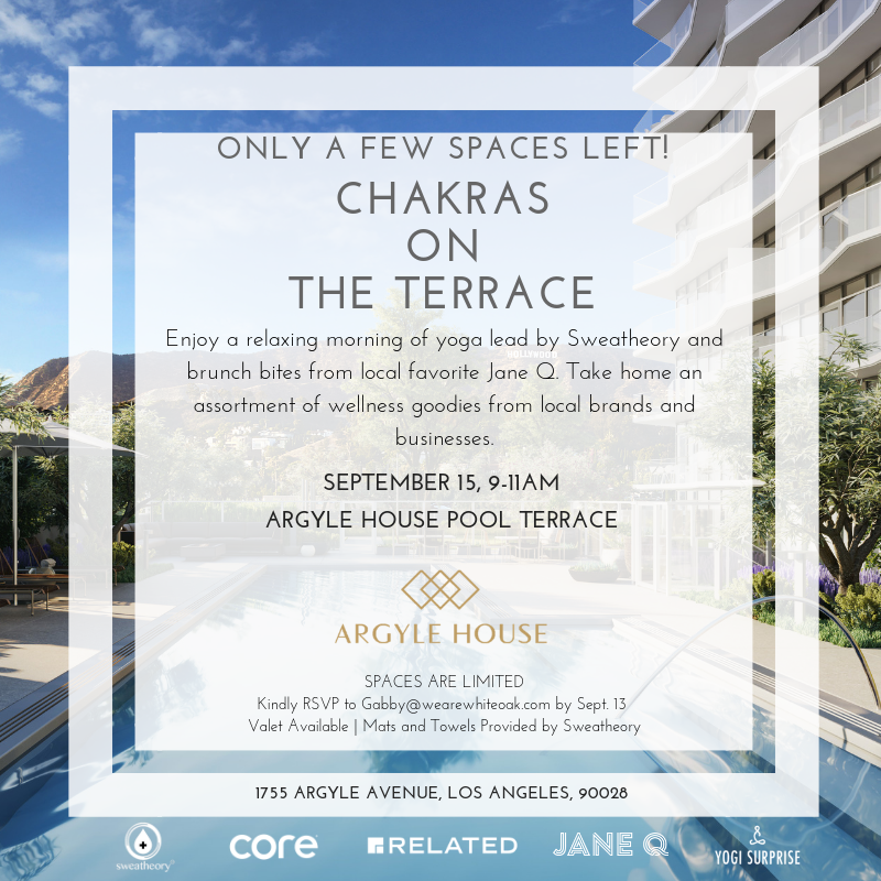 Argyle House Wellness Event // September 15th @ 9-11am was posted to the calendar